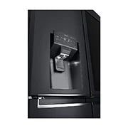 LG 638L InstaView Door in Door French Door (Matte Black) - Energiklass F, Vatten/is via röranslutning, Smart Diagnosis™ med Wi-Fi, GMX945MC9F
