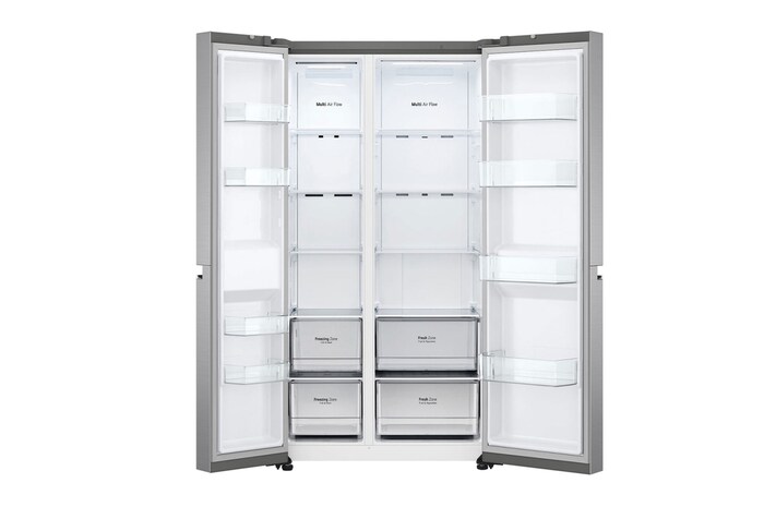 double door open without food