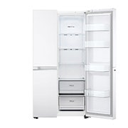 LG 655L Side by Side (Vit), Energiklass, F , Smart Diagnosis™, GSBV70SWTM