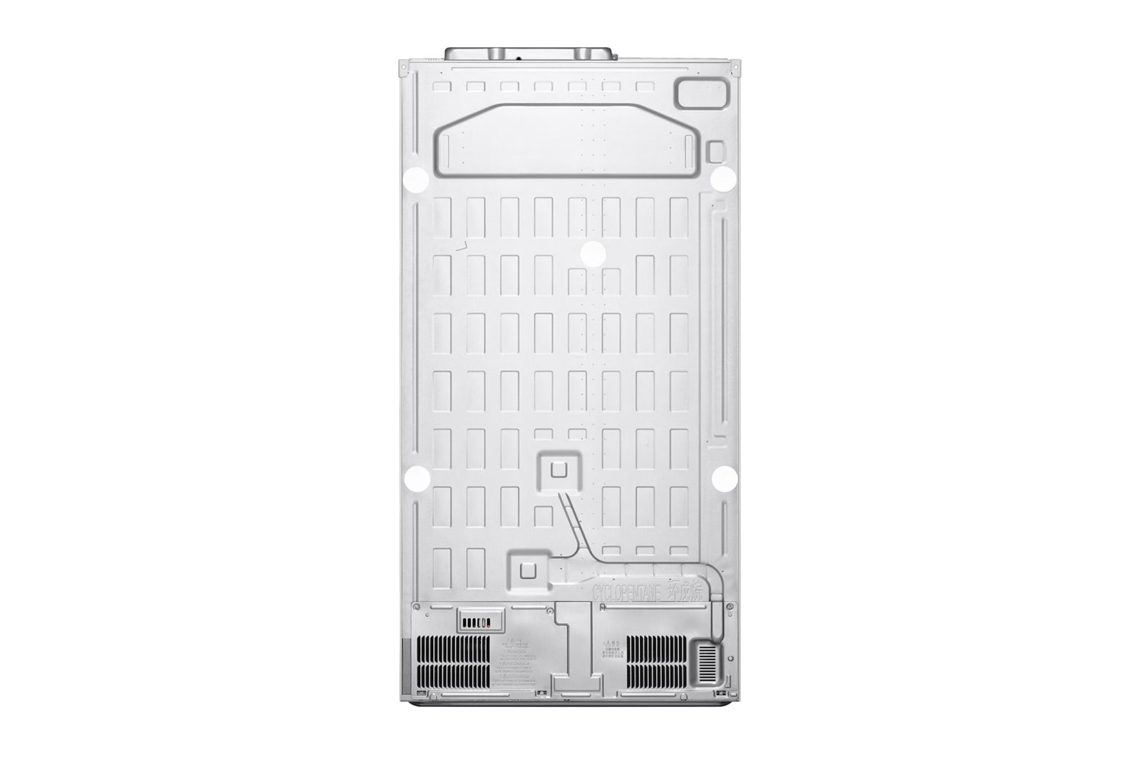 LG 655L Side by Side (Vit), Energiklass, F , Smart Diagnosis™, GSBV70SWTM