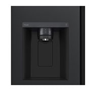 LG 635L InstaView™ Side by Side (Essence Matte Black), Energiklass D, Vatten/is via röranslutning, Smart Diagnosis™ med Wi-Fi, GSGV80EPLD