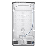 LG 635L InstaView™ Side by Side (Prime Silver), Energiklass D, Vatten/is via röranslutning, Smart Diagnosis™ med Wi-Fi, GSGV80PYLD