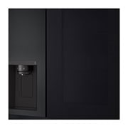 LG 635L InstaView™ Side by Side (Essence Matte Black), Energiklass D, Vatten/is utan röranslutning, Smart Diagnosis™ med Wi-Fi, GSGV81EPLD