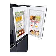 LG 625 L Door in Door™ Side by Side (Matte Black) - Energiklass F, Vatten/is utan röranslutning, Smart Diagnosis™ med Wi-Fi, GSJ761MCUZ