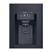 LG 625 L Door in Door™ Side by Side (Matte Black) - Energiklass F, Vatten/is utan röranslutning, Smart Diagnosis™ med Wi-Fi, GSJ761MCUZ