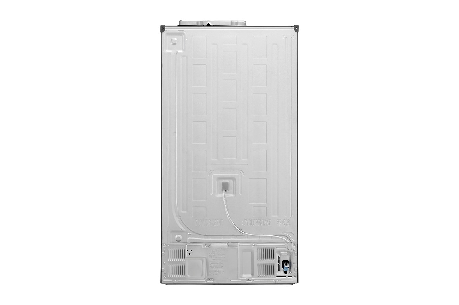 LG 625L Door in Door™ Side by Side (Shiny Steel) - Energiklass E, Vatten/is utan röranslutning, Smart Diagnosis™ med Wi-Fi, GSJ961PZCZ
