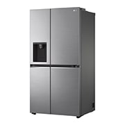 LG 635L Door in Door™ Side by Side (Shiny Steel), Energiklass E, Vatten/is via röranslutning, Smart Diagnosis™ med Wi-Fi, GSJV70PZTE