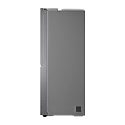 LG 635L Door in Door™ Side by Side (Shiny Steel), Energiklass E, Vatten/is via röranslutning, Smart Diagnosis™ med Wi-Fi, GSJV70PZTE
