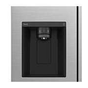LG 635L Door in Door™ Side by Side (Shiny Steel), Energiklass E, Vatten/is via röranslutning, Smart Diagnosis™ med Wi-Fi, GSJV70PZTE