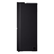 LG 635L Door in Door™ Side by Side (Western Black), Energiklass E, Vatten/is via röranslutning, Smart Diagnosis™ med Wi-Fi, GSJV70WBTE