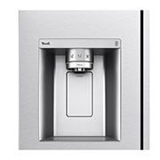 LG 635L Door in Door™ Side by Side (Brushed Steel), Energiklass E, Vatten/is via röranslutning, Smart Diagnosis™ med Wi-Fi, GSJV90BSAE