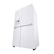 LG 625L Side by Side (Vit) - Energiklass F, Vatten/is utan röranslutning, Smart Diagnosis™ med Wi-Fi, GSL761SWYV