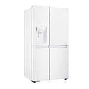 LG 625L Side by Side (Vit) - Energiklass F, Vatten/is utan röranslutning, Smart Diagnosis™ med Wi-Fi, GSL761SWYV