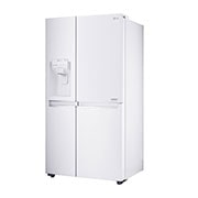 LG 625L Side by Side (Vit) - Energiklass F, Vatten/is utan röranslutning, Smart Diagnosis™ med Wi-Fi, GSL761SWYV