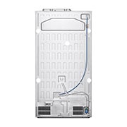 LG 635L Side by Side (Vit), Is- & vattendispenser, Energiklass E, Vatten/is via röranslutning, Smart Diagnosis™ med Wi-Fi, GSLV70SWTE