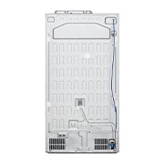 LG 635L Side by Side (Vit), Is- & vattendispenser, Energiklass E, Vatten/is utan röranslutning, Smart Diagnosis™ med Wi-Fi, GSLV71SWTE