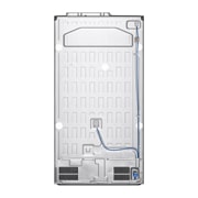 LG 635L Side by Side (Metal Sorbet), Is- & vattendispenser, Energiklass C, Vatten/is utan röranslutning, Smart Diagnosis™ med Wi-Fi, GSLV91MBAC