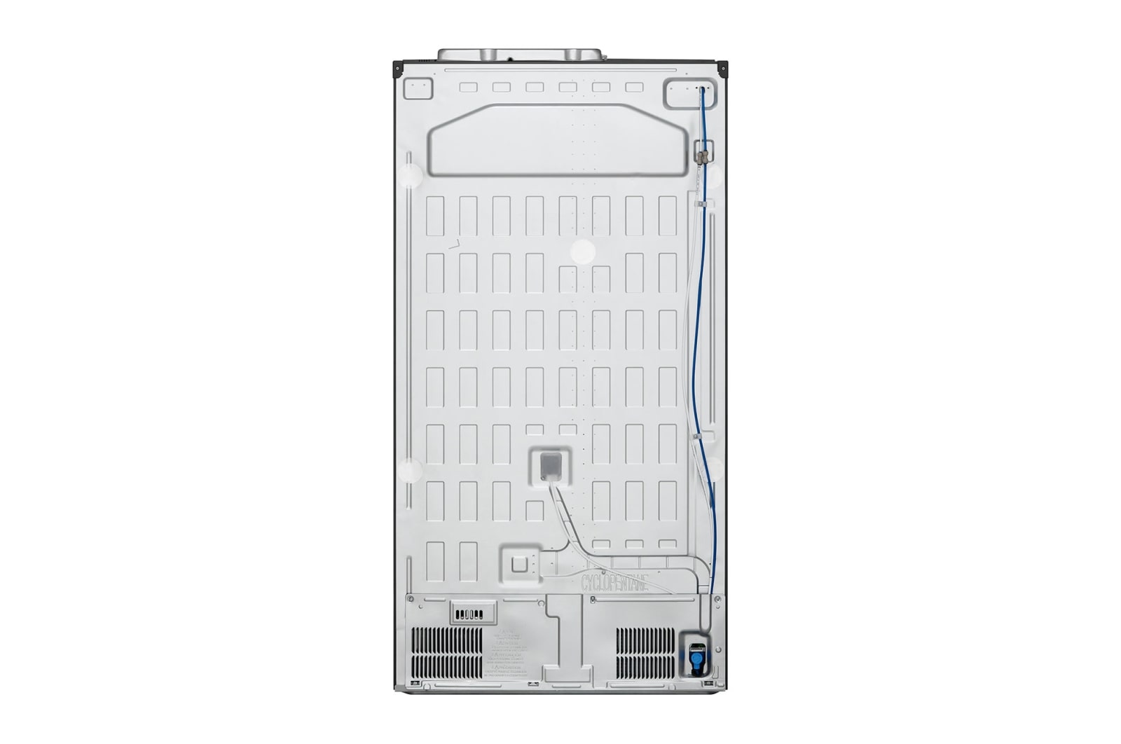 LG 635L InstaView Door in Door™ Side by Side (Metal Sorbet), Energiklass F, Vatten/is utan röranslutning, Smart Diagnosis™ med Wi-Fi, GSXV91MBAF