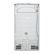LG 635L InstaView Door in Door™ Side by Side (Shiny Steel), Energiklass E, Vatten/is utan röranslutning, Smart Diagnosis™ med Wi-Fi, GSXV91PZAE