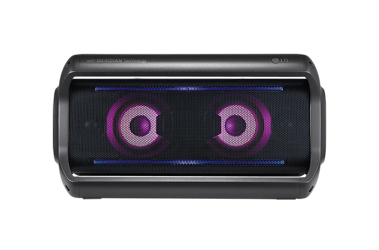 Vy framifrån av LG XBOOM Go PK7 Portable Speaker PK7