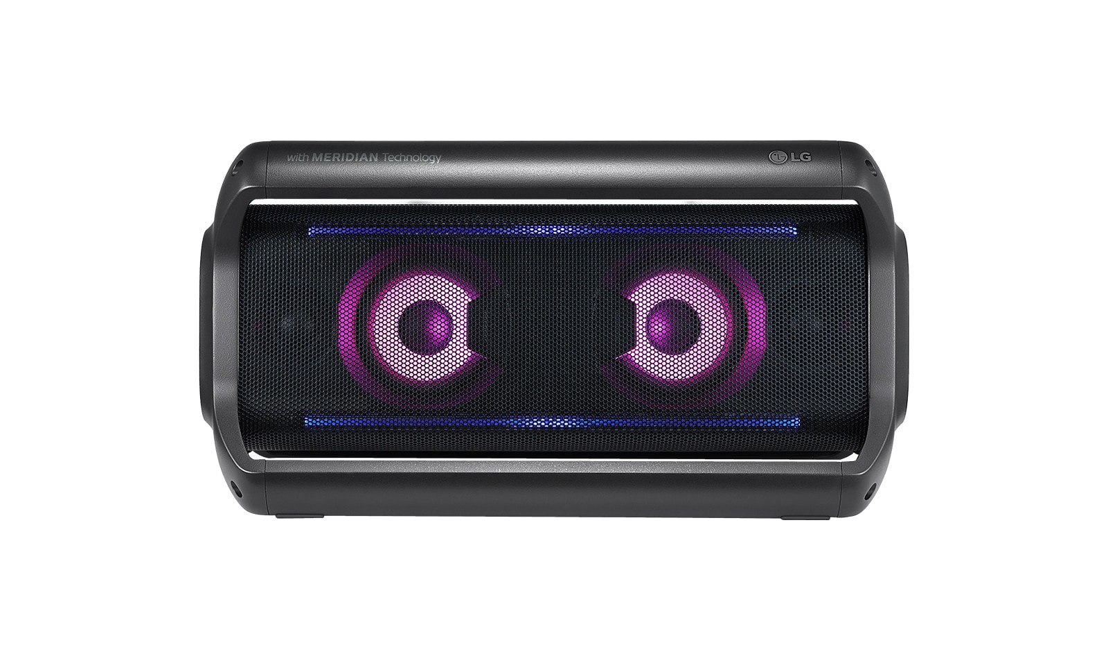Vy framifrån av LG XBOOM Go PK7 Portable Speaker PK7