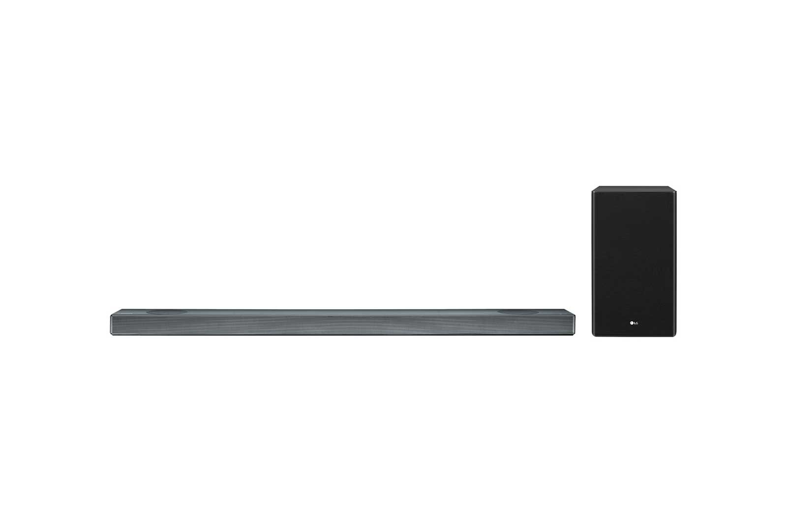 Vy framifrån av LG Sound Bar AI ThinQ SL9YG