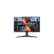 Vy framifrån av 27" UltraGear Nano IPS-spelskärm med NVIDIA G-Sync 27GL850