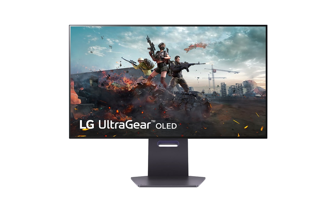 LG 32" UltraGear™ Dual-Mode OLED-spelskärm | 4K UHD, Pixel Sound, 32GS95UE-B