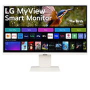 LG MyView 32” 4K UHD IPS Smart Monitor med webOS, 32SR83U-W