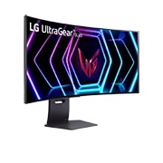 LG 39" UltraGear™ OLED helt nya 800R böjd spelskärm | 21:9 Ultra-WQHD 240Hz, 0,03ms (GtG), DisplayHDR True Black 400, 39GS95QE-B