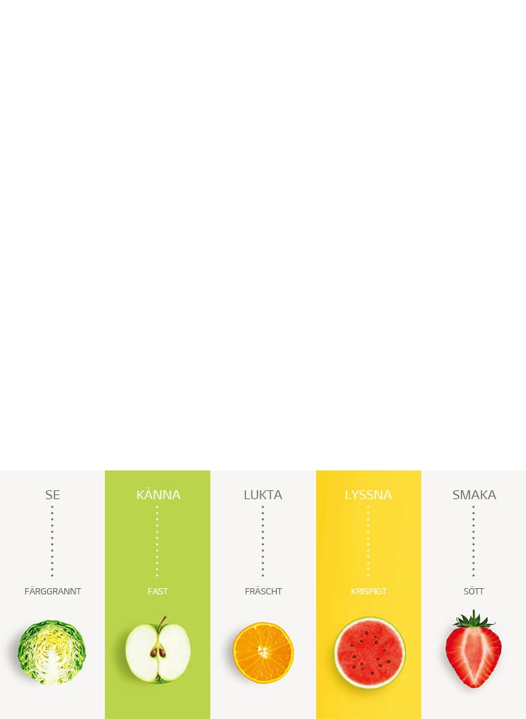 Upplev NatureFRESH™ med alla dina sinnen