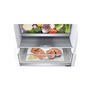 LG 1.86M 341L Kombinerad kyl/frys(Vit) - Energiklass E, Door Cooling™, GBB71SWEMN