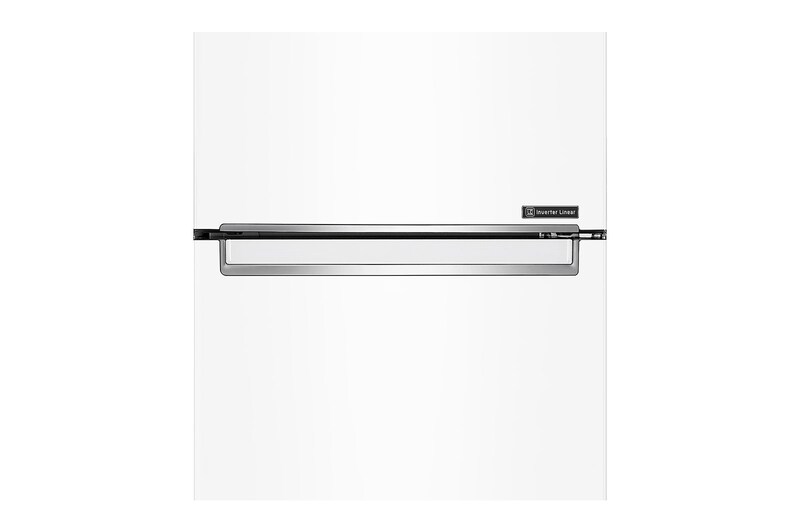 LG 1.86M 341L Kombinerad kyl/frys(Vit) - Energiklass E, Door Cooling™, GBB71SWEMN