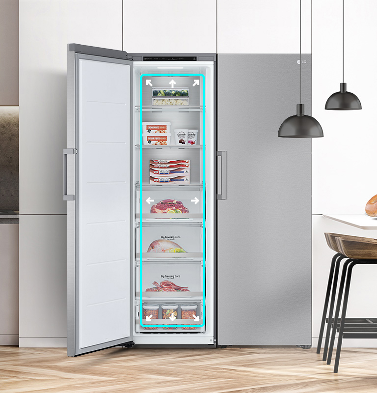 Förvara mer i ett större utrymme