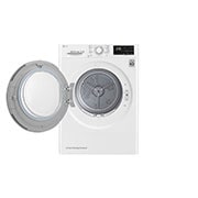 LG 8-kg DUAL Inverter Heat Pump™ -torktumlare med ™ Eco Hybrid™ och värmepumpsteknologi , FDRC308N1W9