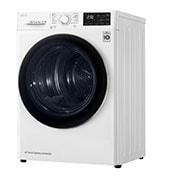 LG 8-kg DUAL Inverter Heat Pump™ -torktumlare med™ Eco Hybrid™ och värmepumpsteknologi, FDRC308N2W9