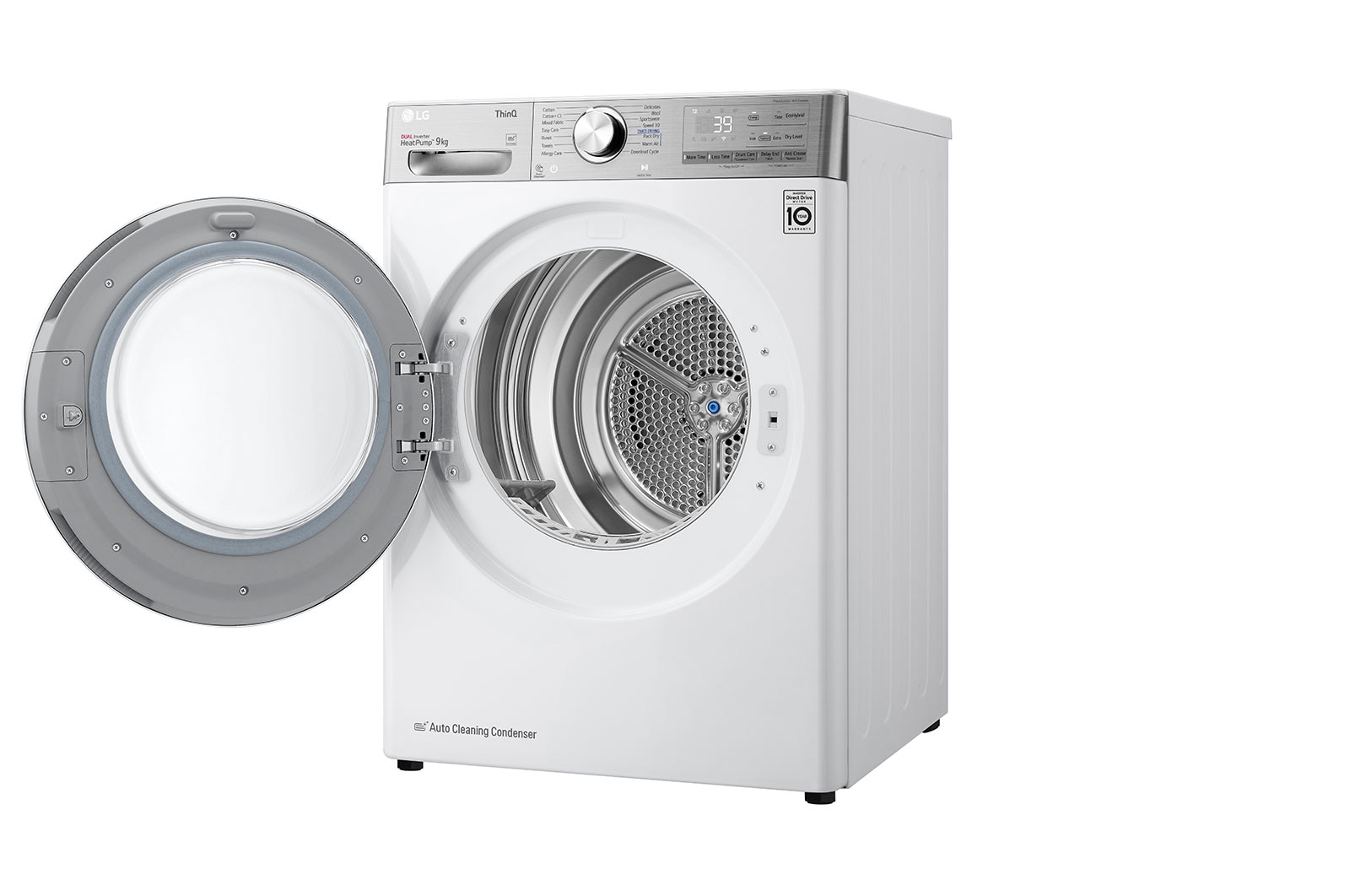 LG 9-kg DUAL Inverter Heat Pump™ -torktumlare med™ Eco Hybrid™ och värmepumpsteknologi , P0AVVR2W9