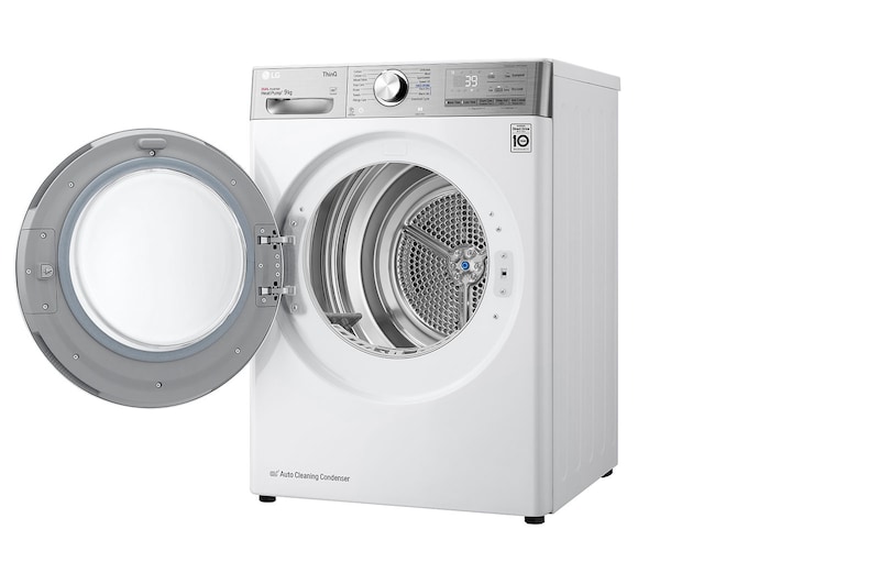 LG 9-kg DUAL Inverter Heat Pump™ -torktumlare med™ Eco Hybrid™ och värmepumpsteknologi , P0AVVR2W9