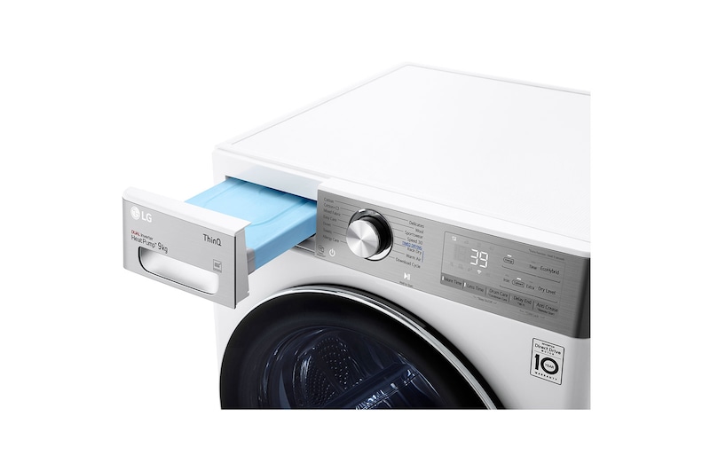 LG 9-kg DUAL Inverter Heat Pump™ -torktumlare med™ Eco Hybrid™ och värmepumpsteknologi , P0AVVR2W9