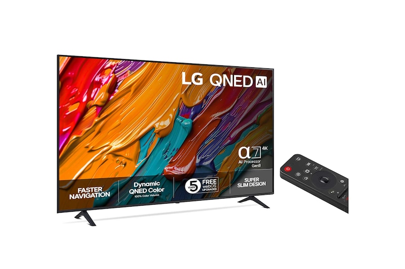 86-tums LG QNED AI QNED7E 4K Smart TV 2025