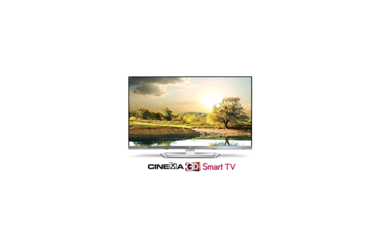 LG LED TV med millimetertunna ramar, Smart TV med Magic Motion Remote och Cinema 3D., 42LM660T