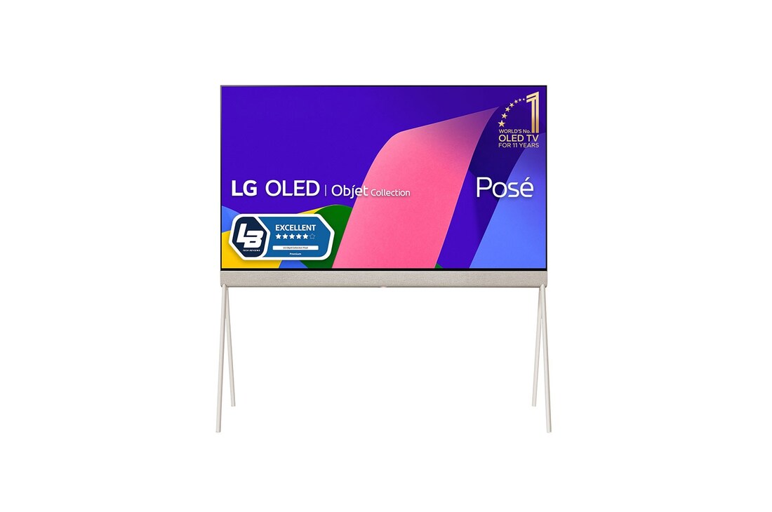 LG OLED | Objet Collection Posé, Posé sedd framifrån., 42LX1Q6LA, thumbnail 1