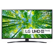 LG 43" UQ8100 - 4K UHD Smart TV - 43UQ81006LB, 43UQ81006LB