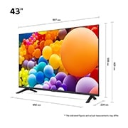 LG 43'' UHD AI UT73 - 4K TV (2024), 43UT73006LA