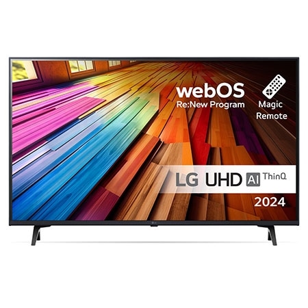 43 tum LG UHD UT80 4K Smart TV 2024 - 43UT80006LA | LG SE