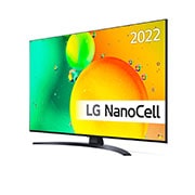 LG 50" NANO 76 - NanoCell 4K Smart TV - 50NANO766QA, 50NANO766QA