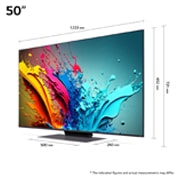 LG 50" LG QNED AI QNED87 4K Smart TV 2024, 50QNED87T6B