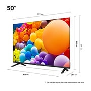 LG 50'' UHD AI UT73 - 4K TV (2024), 50UT73006LA