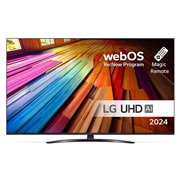 LG 50" UHD AI UT81 4K Smart TV 2024, 50UT81006LA