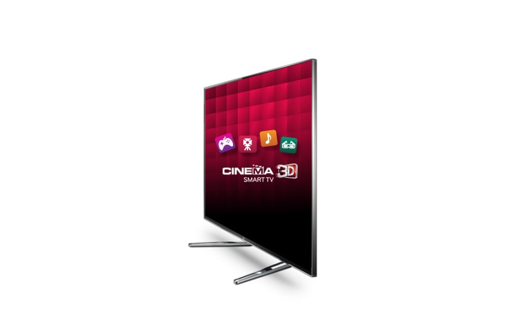 LG FULL LED TV med millimetertunna ramar, supersnabb Smart TV med Dual Core-processor, Magic Motion Remote och Cinema 3D., 55LM960V